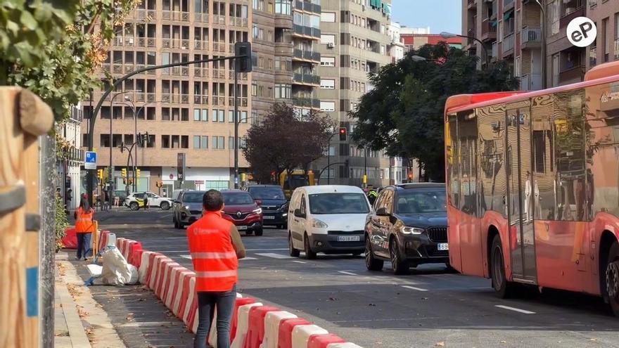 Fecha confirmada: el entorno del Portillo reabrirá al tráfico la próxima semana de cara a las Fiestas del Pilar