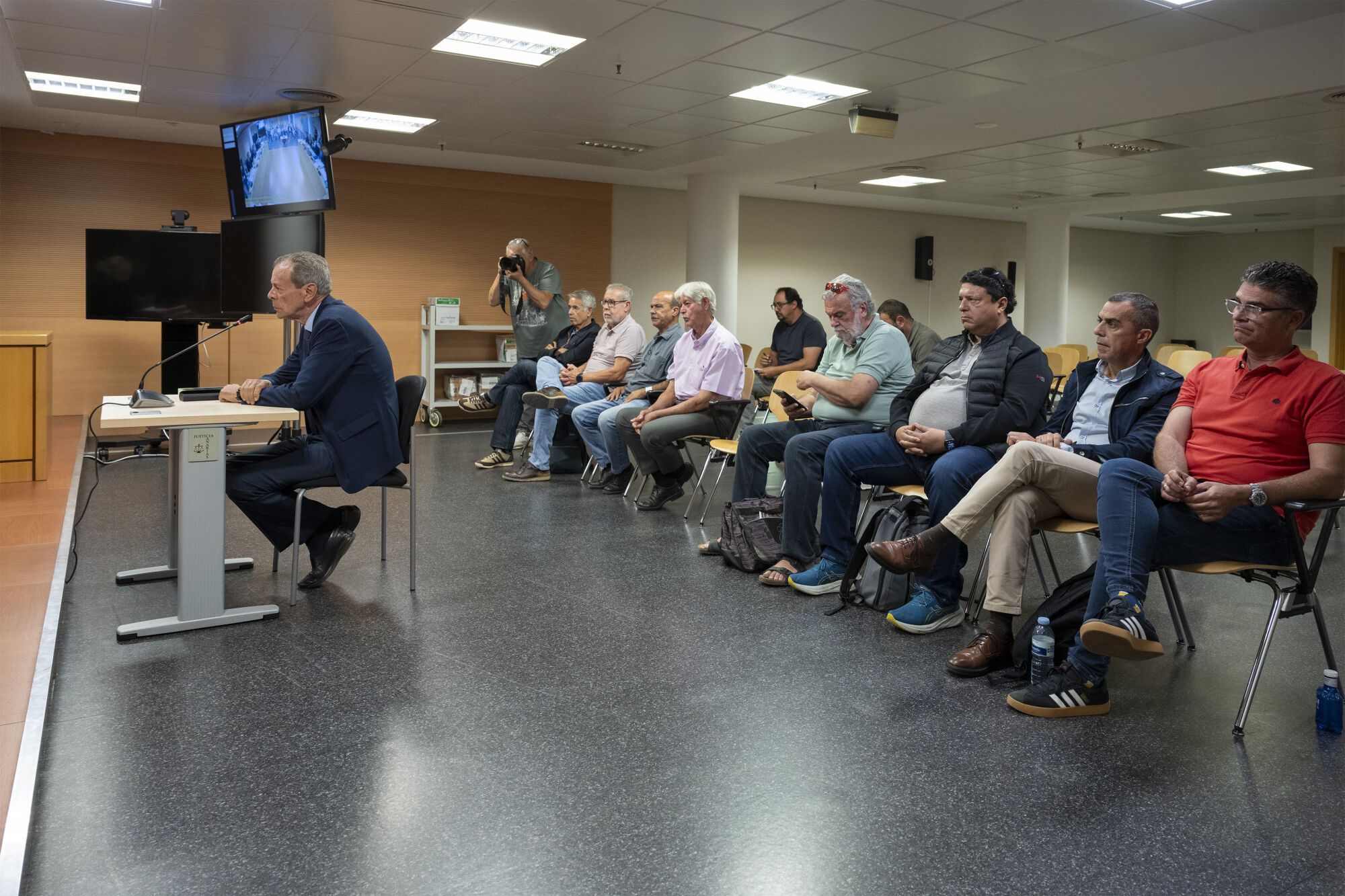 Primera sesión del juicio en Arrecife de la última pieza del 'caso Montecarlo'