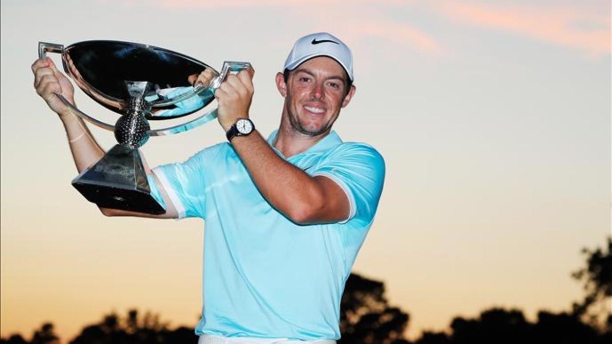 McIlroy logró su primera FedEx Cup y un cheque de 11,5 millones de dólares