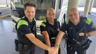 Reportaje | La labor ejemplar de Jorge, Antonio y Francisco para detener al presunto autor del apuñalamiento en La Fuensanta