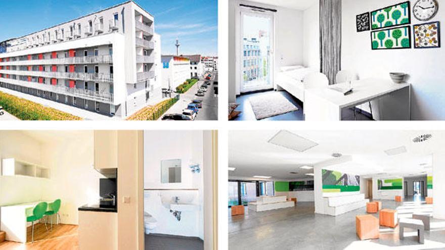 Beispiele aus Frankfurt und Heidelberg: So sind Gebäude mit Mikro-Apartments in Deutschland konzipiert.