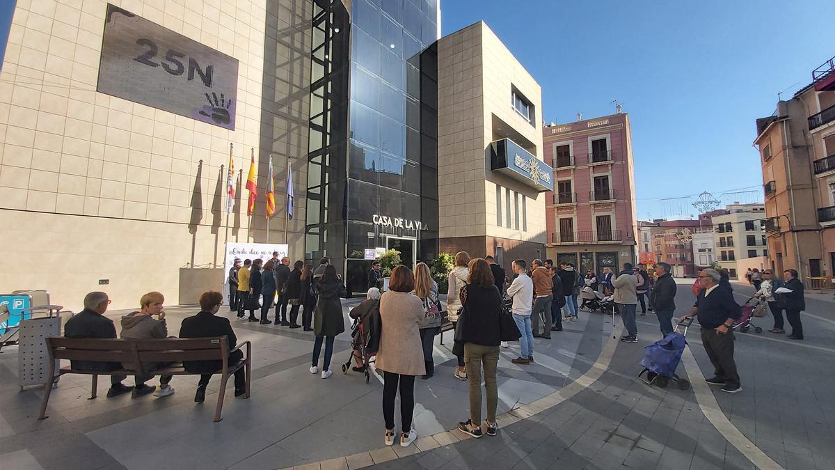 25-N en Castellón: La provincia clama contra la violencia machista. Imagen de Onda