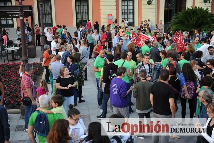 Manifestación contra la LOMCE en Murcia