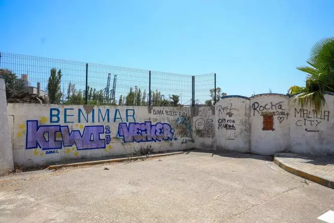Así es el parque de Natzaret donde dos boxeadores menores se habían citado