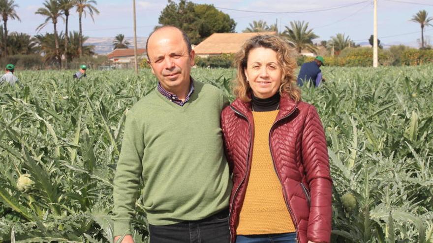 Los ganadores del premio de Asaja Elche.