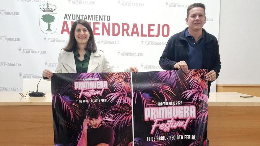Presentación del Festival Primera Joven de Almendralejo.