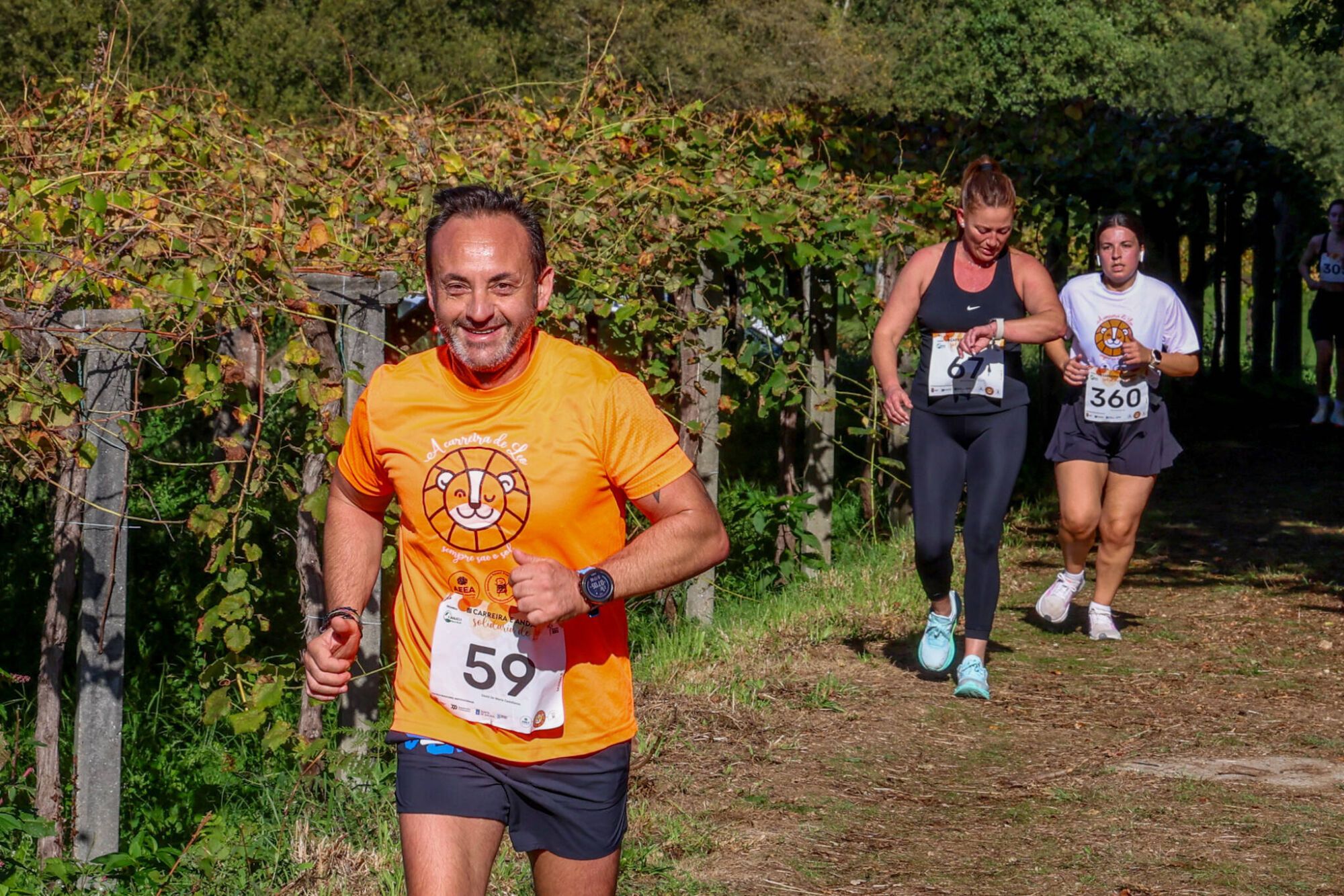 Andaina y carrera solidaria por niños como Leo Diz