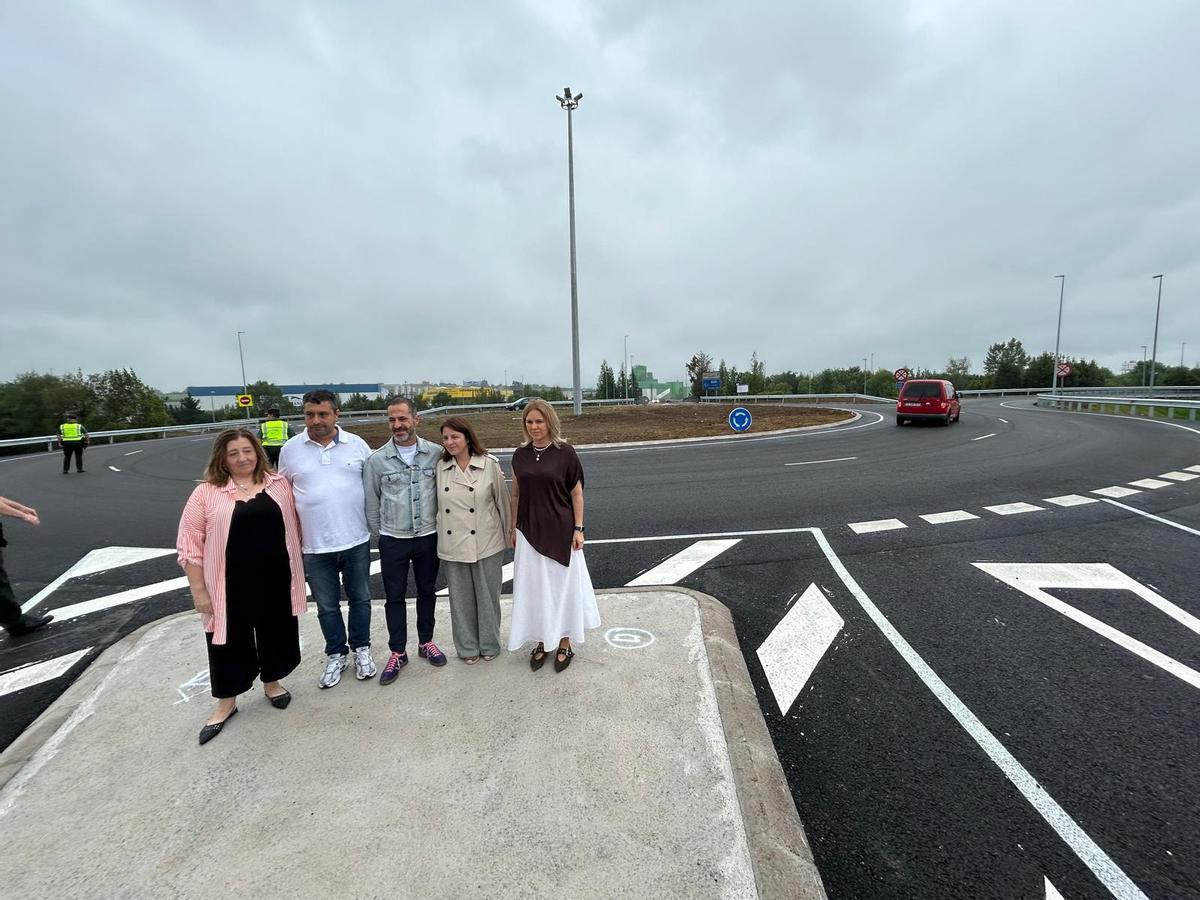EN IMÁGENES: Inauguración de la nueva ronda de acceso a Parque Principado y vial de acceso directo desde Oviedo