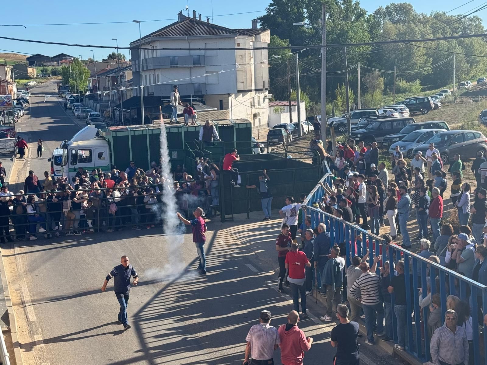 La Bóveda "calienta motores" con los "toros del Agua"