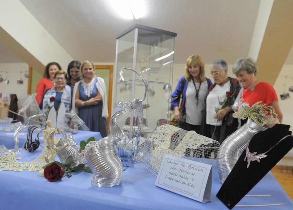 Inauguración de la exposición del aniversario de la Asociación Libre de Mujeres de La Corredoria