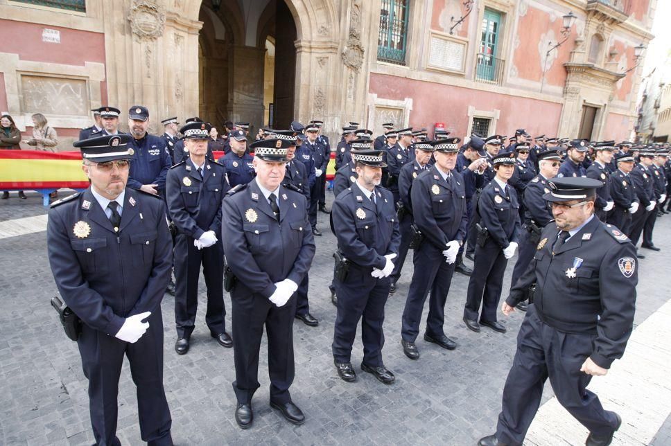 La Policía de Murcia celebra a su patrón