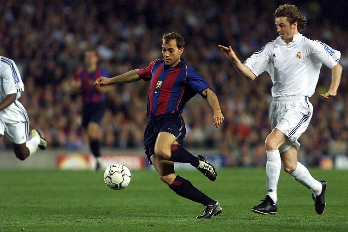 McManaman marcó un doloroso 0-2 en el Camp Nou en la ida de las semifinales de Champions del año 2002
