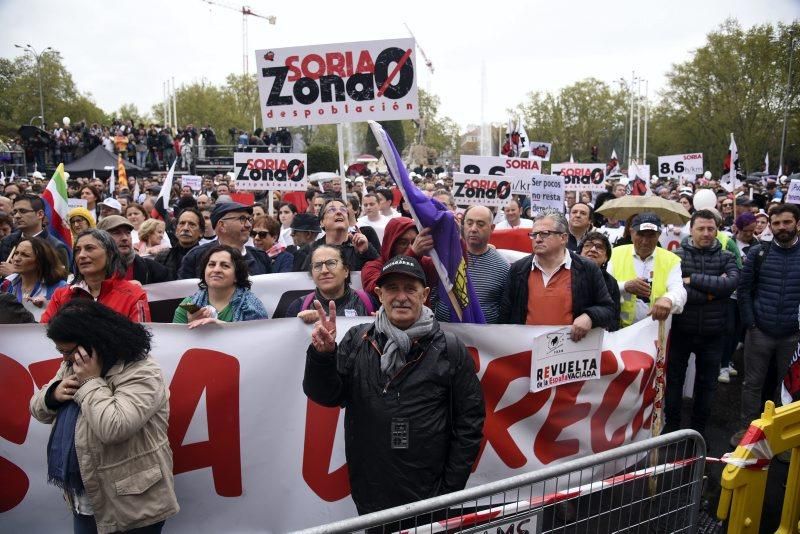 Manifestación 'Revuelta de la España vaciada' en Madrid