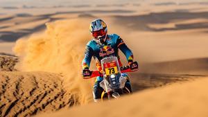 Edgar Canet, durante la novena etapa