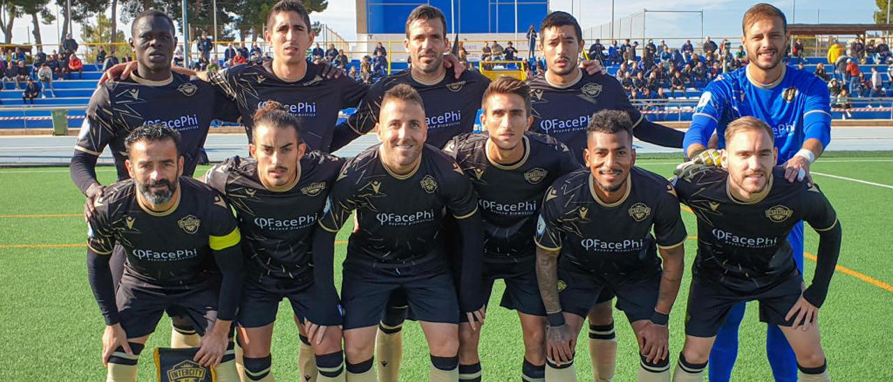 El once del Intercity que el domingo venció al Eldense.