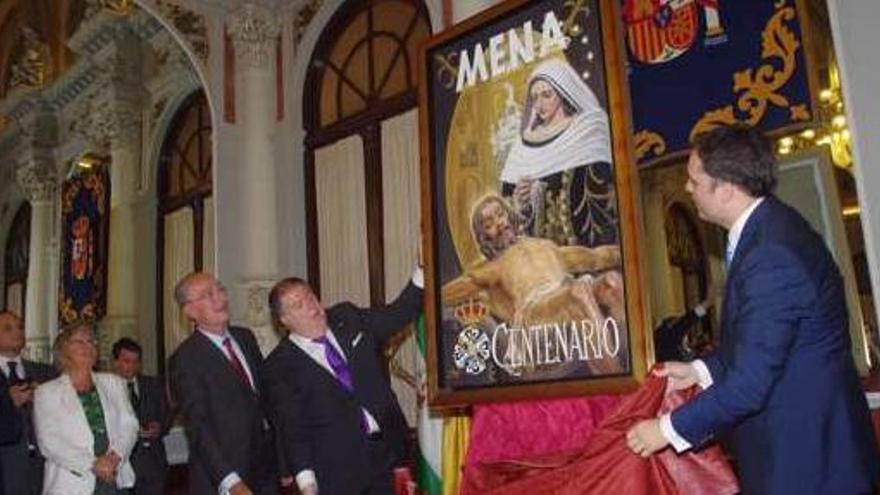 La Congregación de Mena presenta el cartel de su centenario