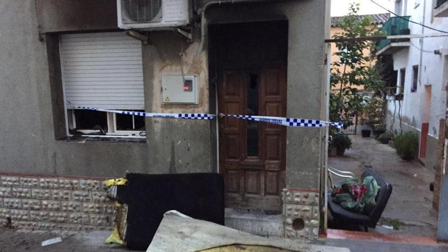 La casa afectada per l&#039;incendi està precintada