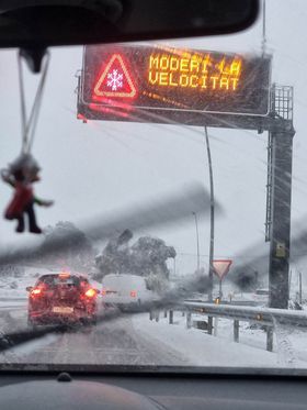 Nieve en Mallorca