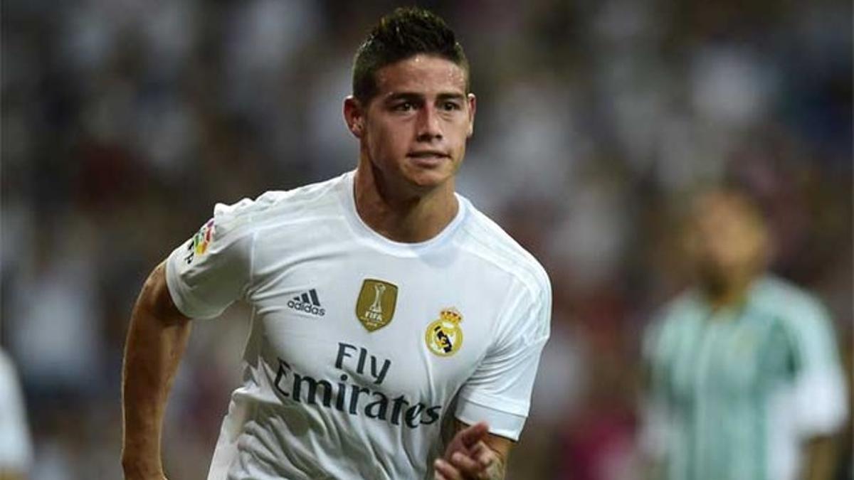 James Rodríguez estará de bajas varias semanas en el Real Madrid