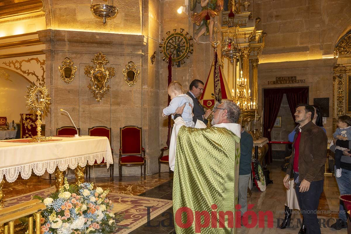 Presentación a la Vera Cruz de Caravaca de los niños nacidos en 2023