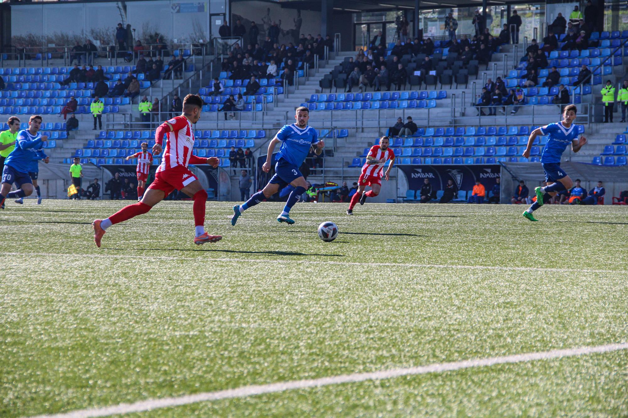 Victoria del Hércules en Badalona (0-1)