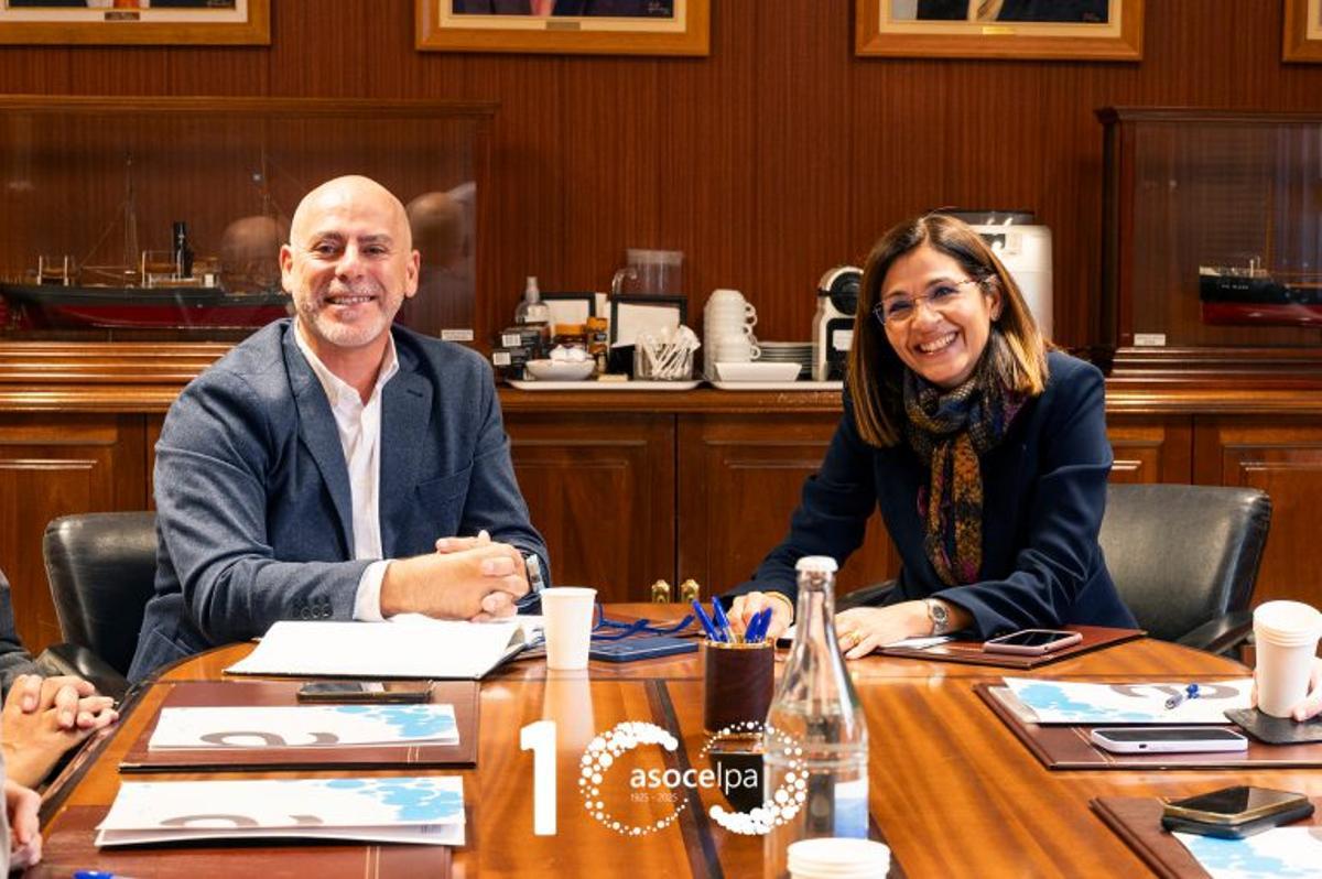 Eduardo Álvarez y Carmen Moreno.