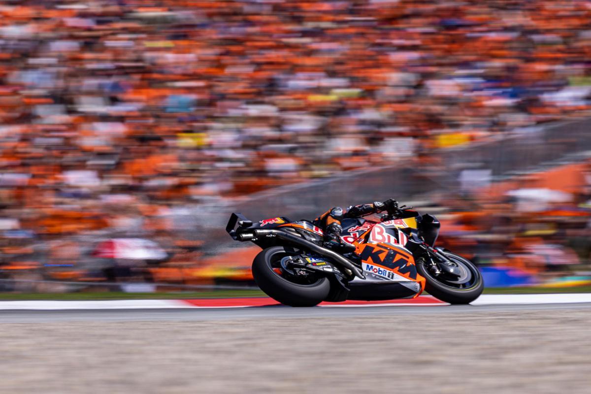 El Gran Premio de Austria de MotoGP. El Gran Premio de Austria de MotoGP.
