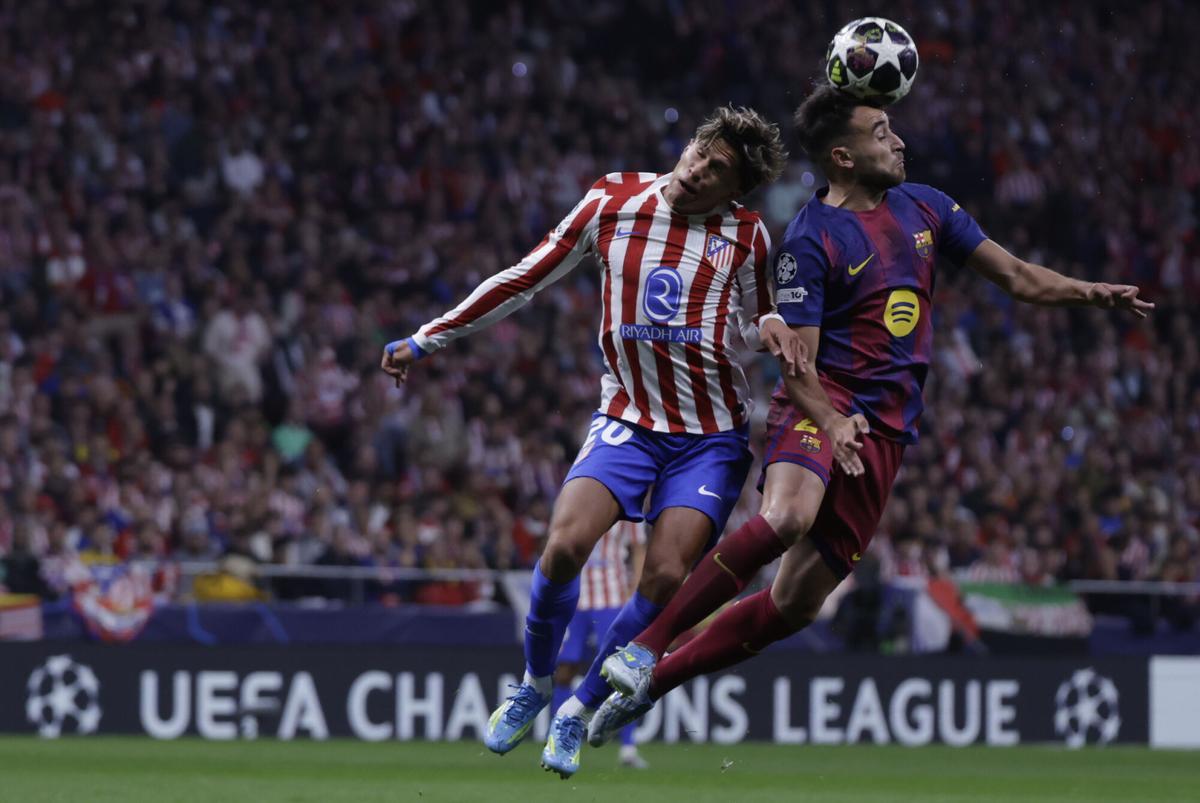 Champions League: Atlético - Barcelona, en imágenes. Champions League: Atlético - Barcelona, en imágenes.