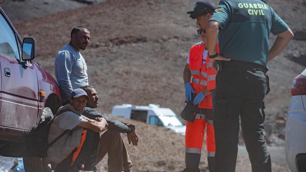 Una patera con al menos tres inmigrantes llega a la costa este de Fuerteventura