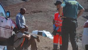 Una patera con al menos tres inmigrantes llega a la costa este de Fuerteventura