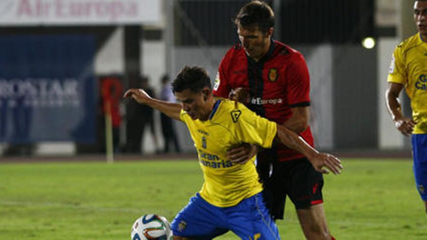 Partido de Copa del Rey entre la UD Las Palmas y el Mallorca en Son Moix