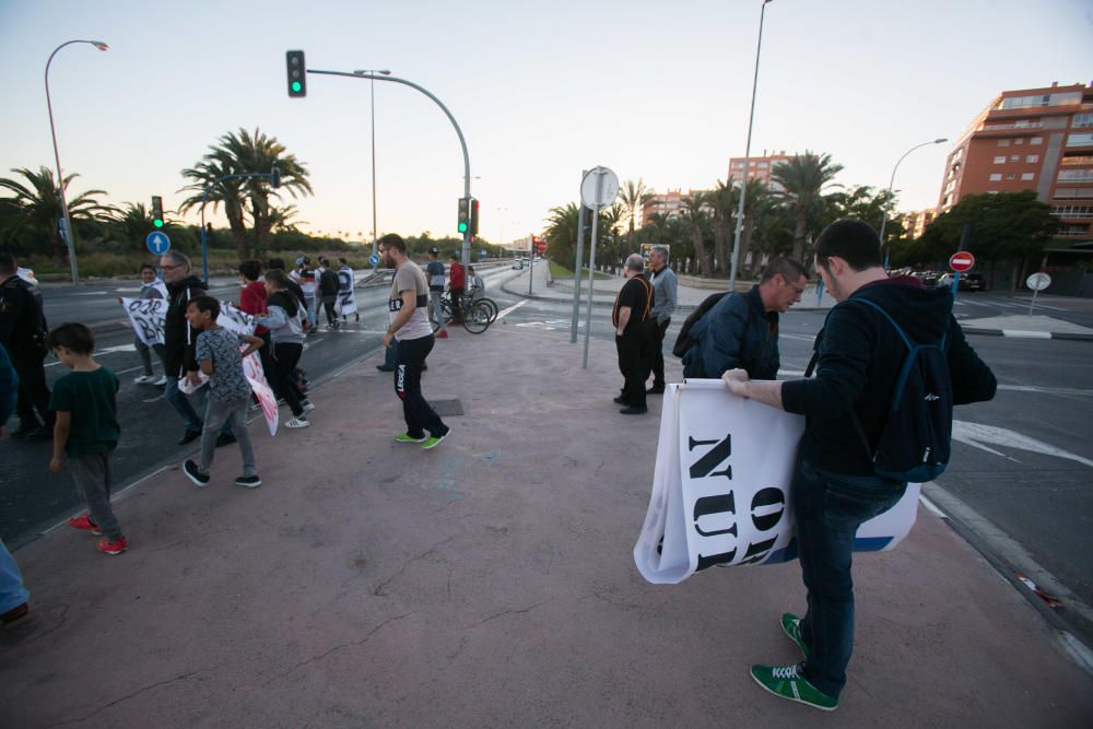 Manifestación en el barrio de José Antonio