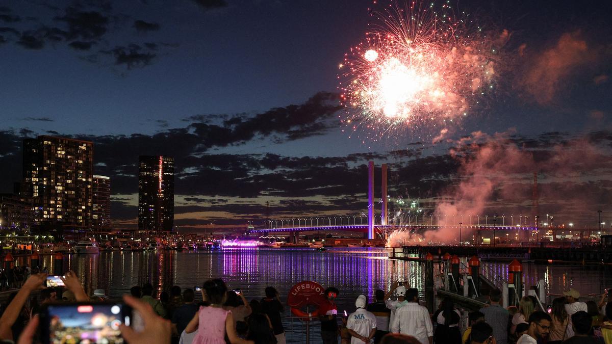  Celebración fin de año en Melbourne