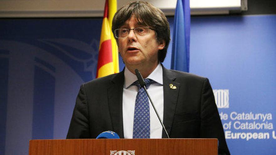 L&#039;expresident de la Generalitat Carles Puigdemont.