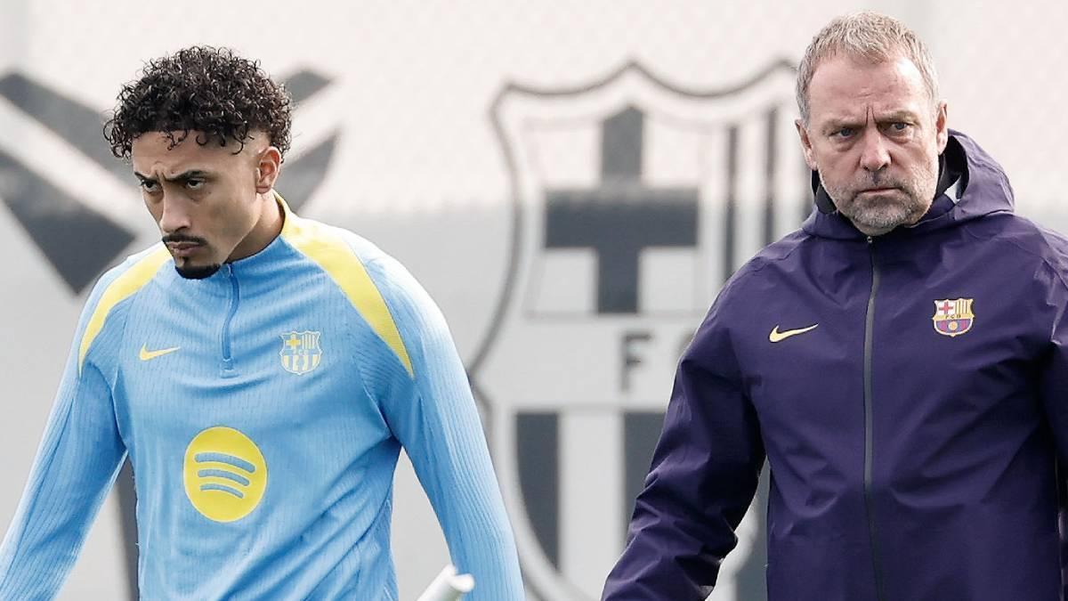 Carlo Ancelotti, sobre la lesión de Raphinha con Brasil: "Le molestó un poco el músculo"