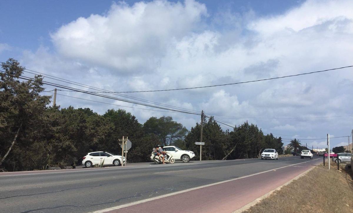 Cruce donde se produjo el accidente hace casi ocho años. | ALBA TOBELLA