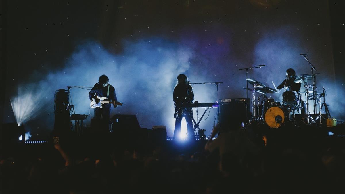 Vista general de la actuación de Beach House en el Primavera Sound