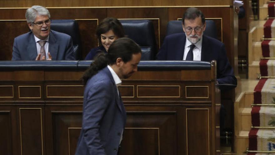 Iglesias: "Señor Rajoy, va a pasar a la Historia como el presidente de la corrupción"