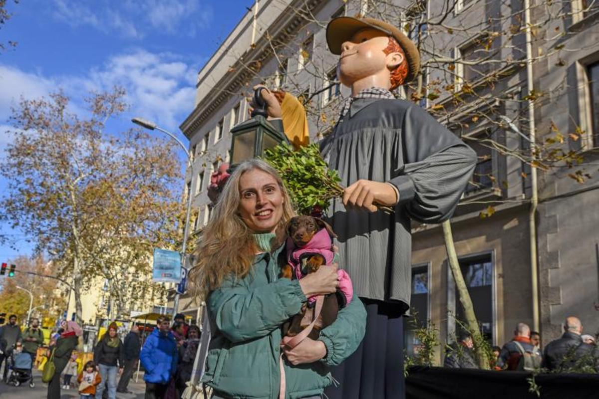 Bendición de animales en Els tres tombs