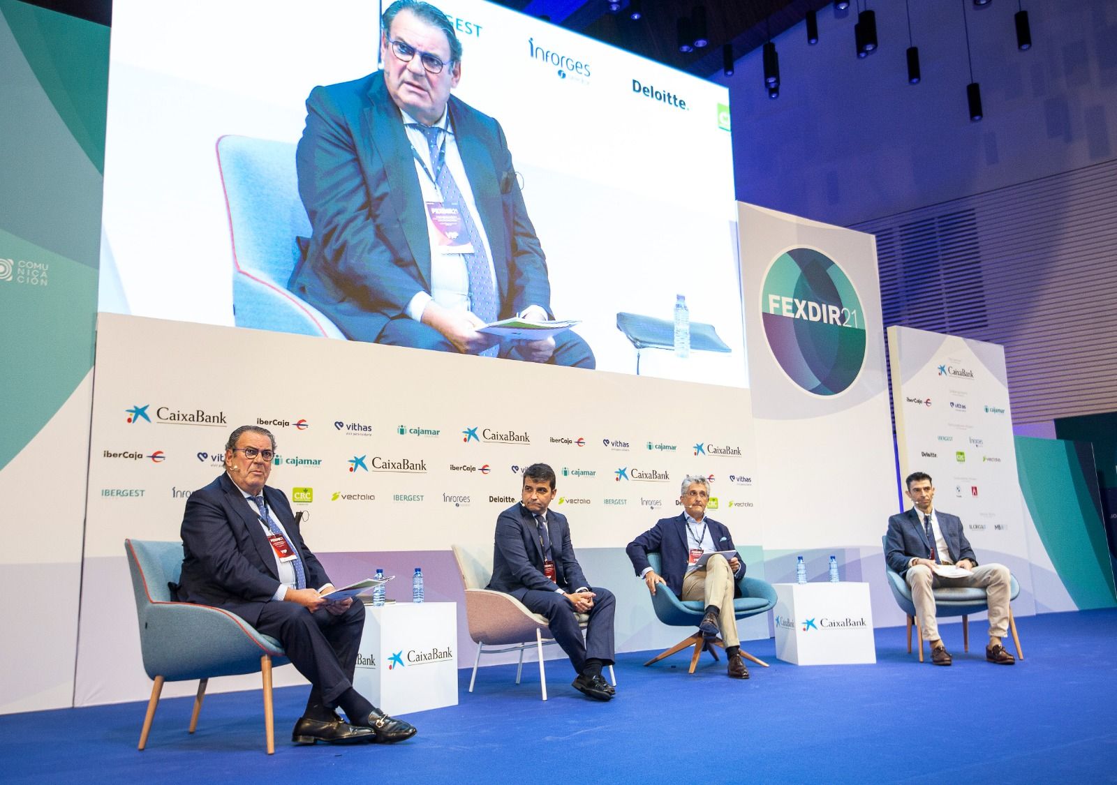 El presidente de CaixaBank, José Ignacio Goirigolzarri, participa en el III Foro Fexdir celebrado en Alicante