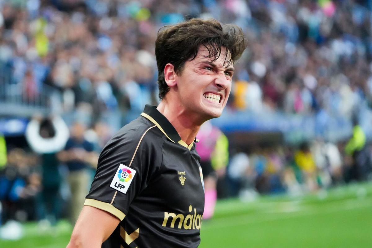 El Málaga CF - UD Las Palmas, en imágenes