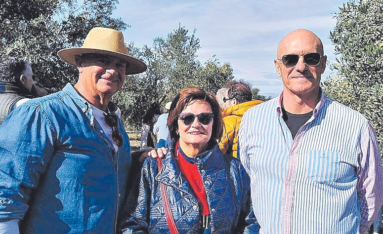 Miki Rullan, María José Guerrero y Antonio Ortiz.