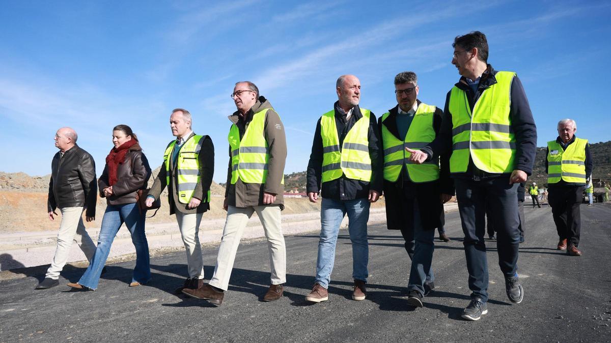 Galería | Visita a las obras de la Ronda Sur de Cáceres