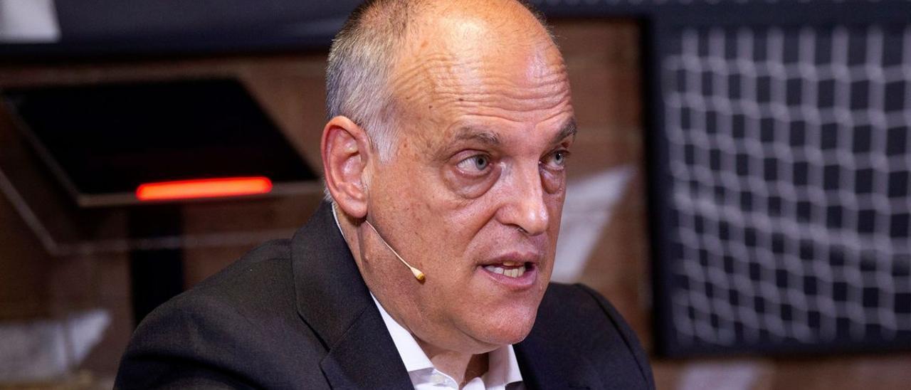 Javier Tebas, presidente de La Liga.