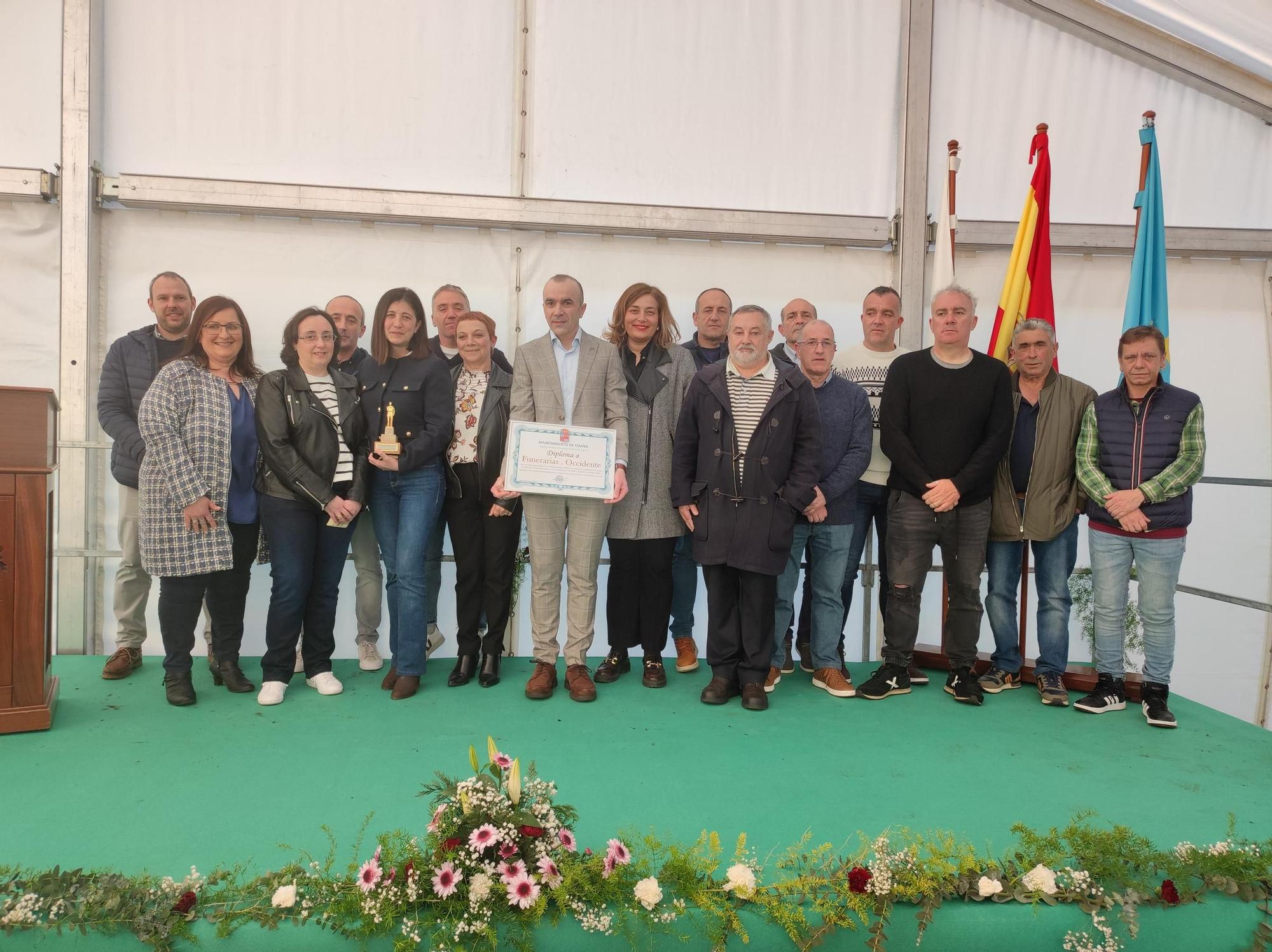 En imágenes: Funerarias del Occidente recibe con emoción el premio "Profetas en nuestra tierra", de Coaña