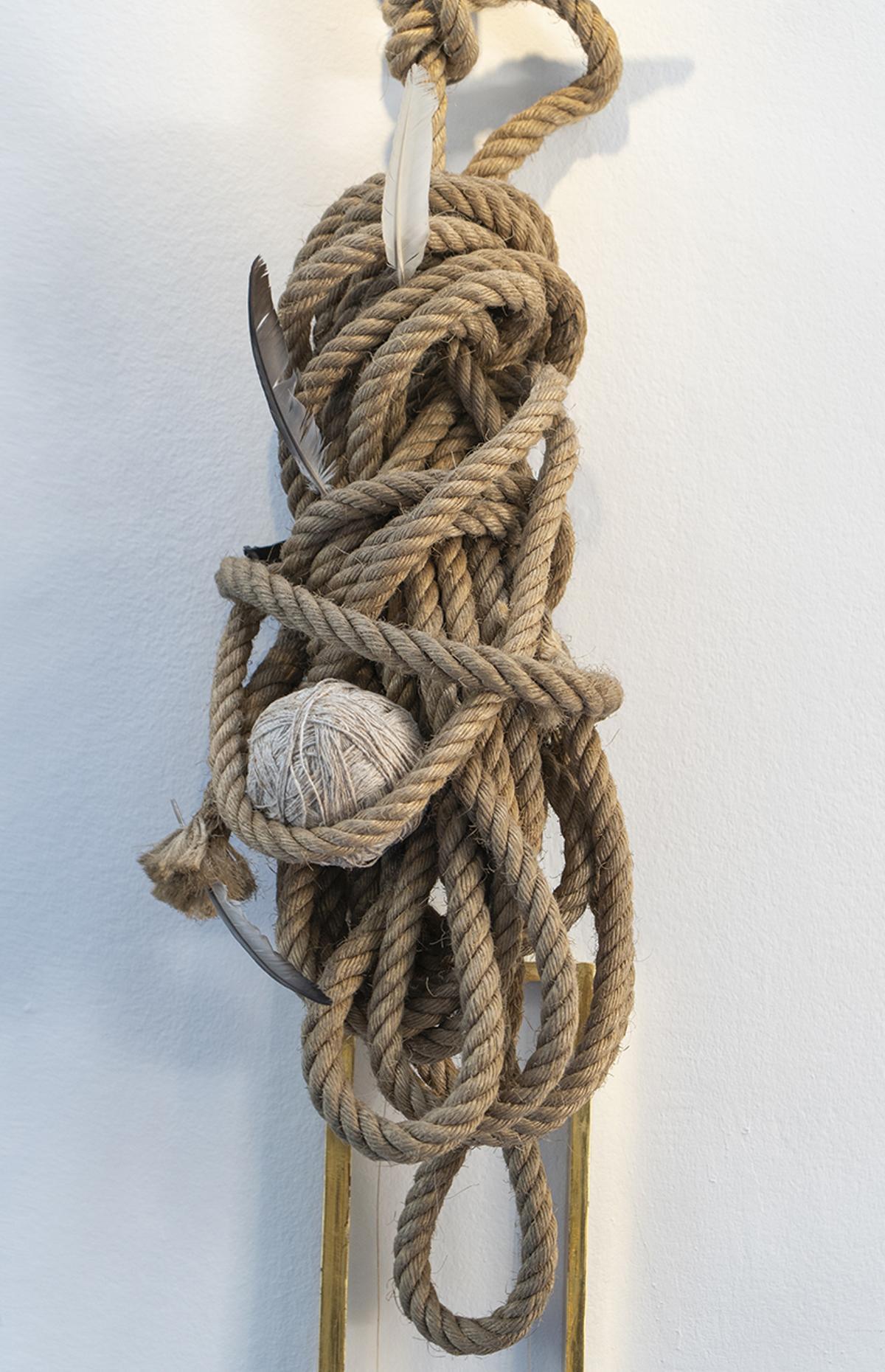 Obras de la exposición «La quema. Una retrospectiva de Elena del Rivero»