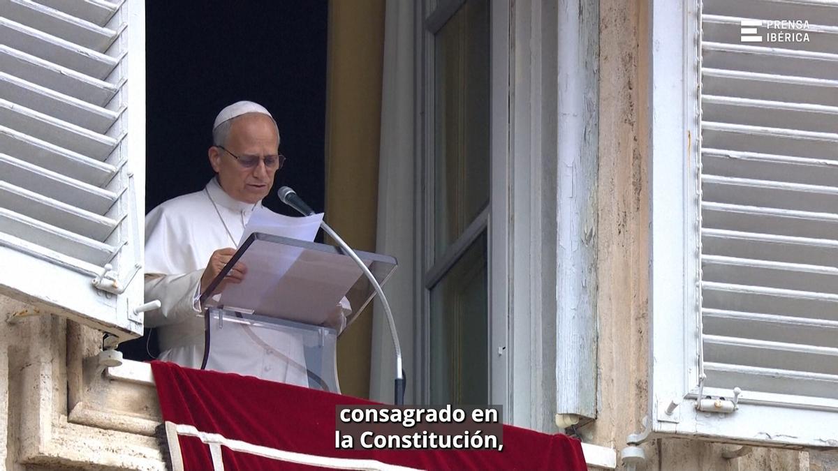 El papa León XIV, archivo.