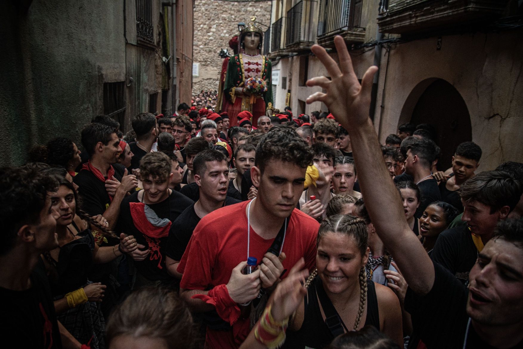 Les millors imatges del passacarrers de dimecres al vespre de Patum