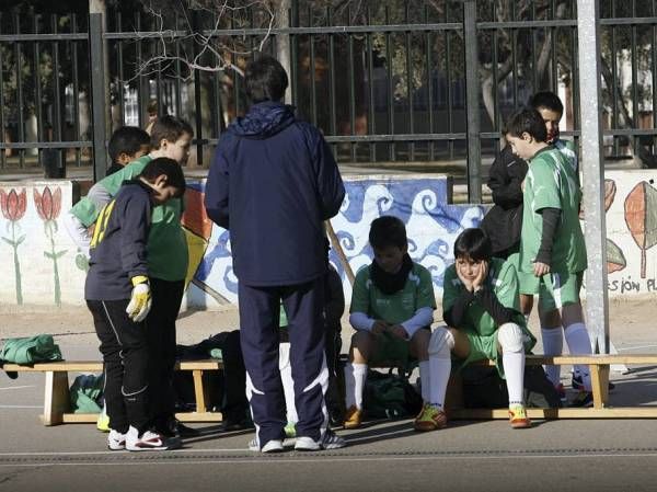 FÚTBOL SALA: La Almozara CP-Josefa Amar y Borbo (serie primera benjamín) / La Almozara-Recarte y Ornat (primera alevín)  / Santo Domingo-Hermanos (serie segundo alevín)