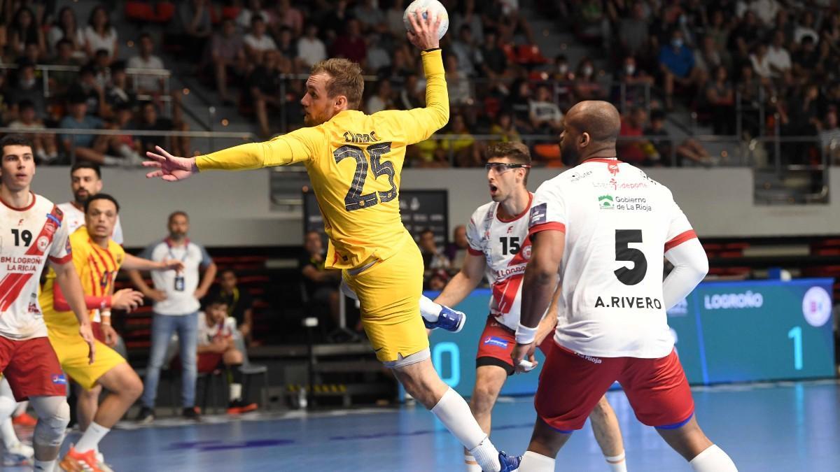 Imagen de Cindric durante el partido